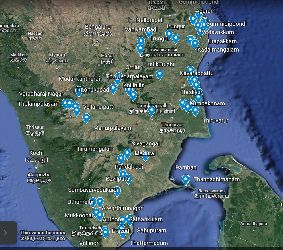 RTC Locations Map